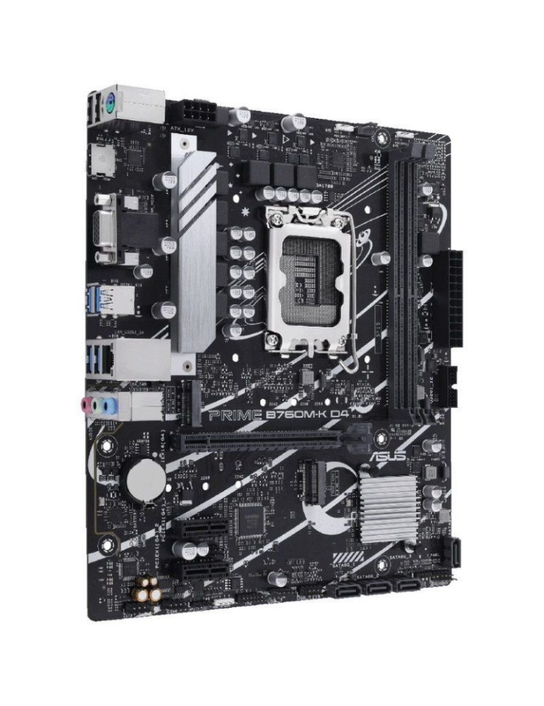 Placa Base Asus PRIME B760M-K D4 Socket 1700/ DDR4/ PCIe 4.0/ Micro ATX