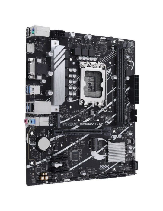 Placa Base Asus PRIME B760M-K D4 Socket 1700/ DDR4/ PCIe 4.0/ Micro ATX