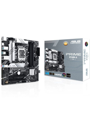 Placa Base Asus PRIME B760M-A-CSM Socket 1700/ DDR5/ PCIe 4.0/ Micro ATX