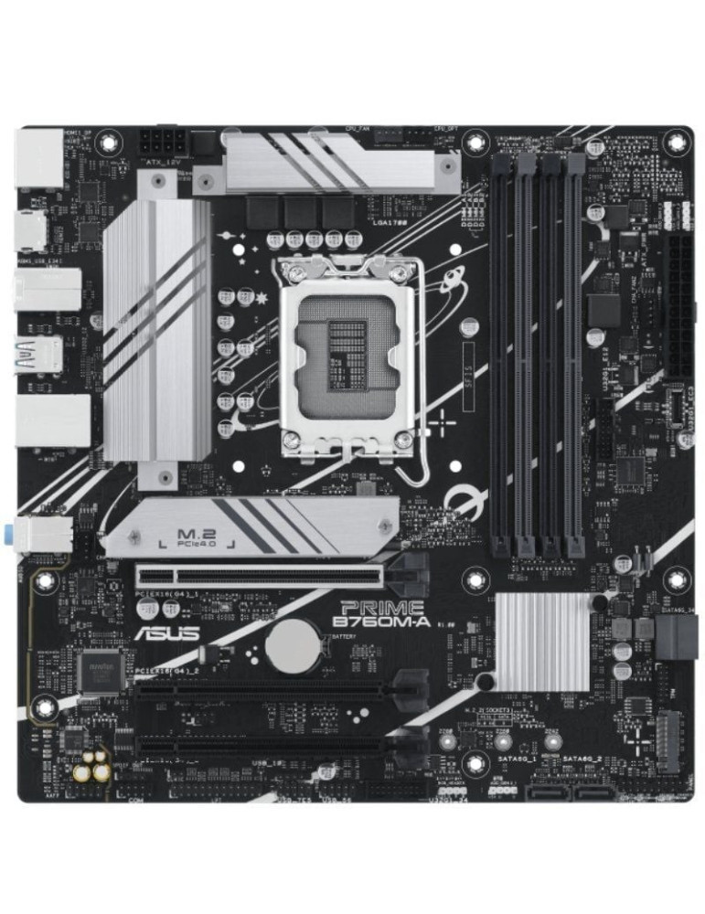 Placa Base Asus PRIME B760M-A-CSM Socket 1700/ DDR5/ PCIe 4.0/ Micro ATX