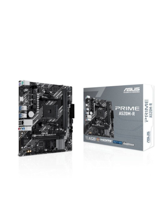 Placa Base Asus Prime A520M-R Socket AM4/ DDR4/ PCIe 3.0/ Micro ATX