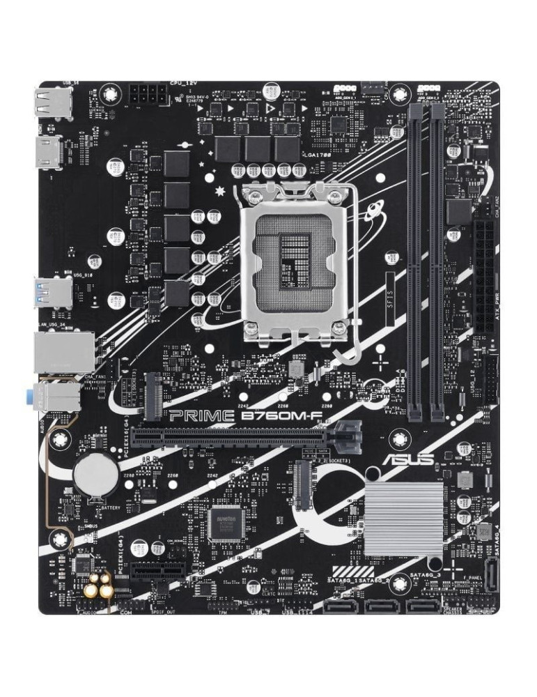 Placa Base Asus PRIME B760M-F Socket 1700/ DDR5/ PCIe 4.0/ Micro ATX