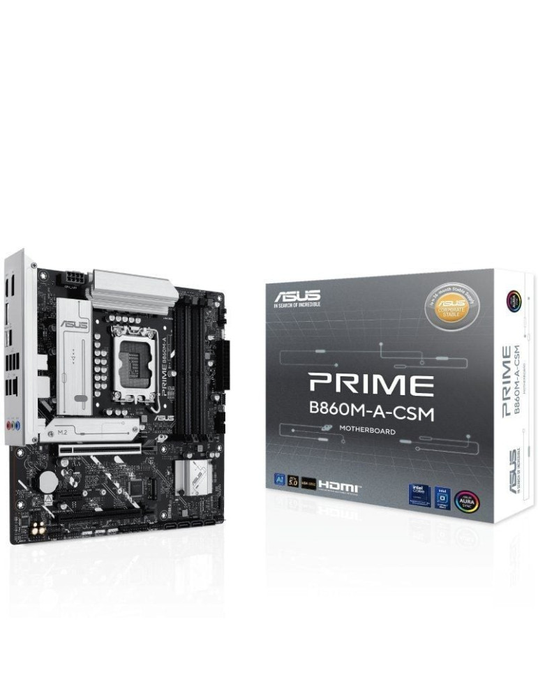 Placa Base Asus PRIME B860M-A CSM Socket 1851/ DDR5/ PCIe 5.0/ Micro ATX