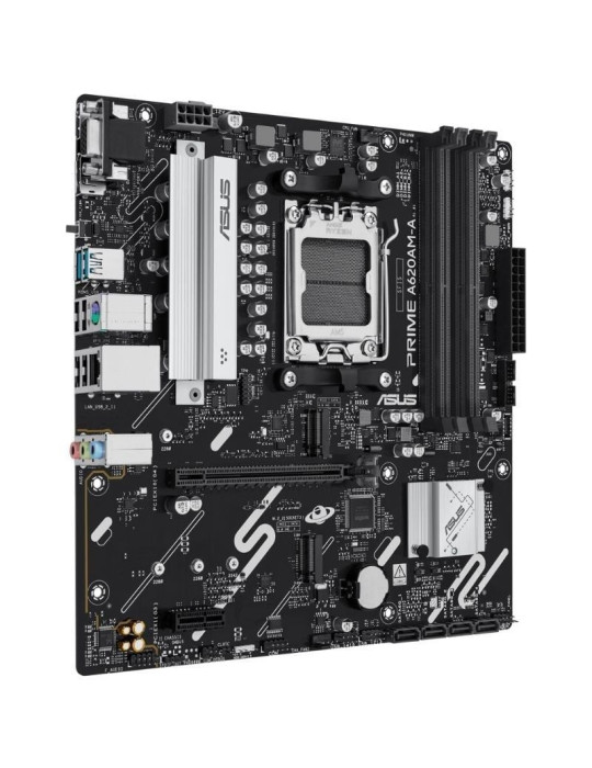 Placa Base Asus A620AM-A-CSM Socket AM5/ DDR5/ PCIe 4.0/ Micro ATX