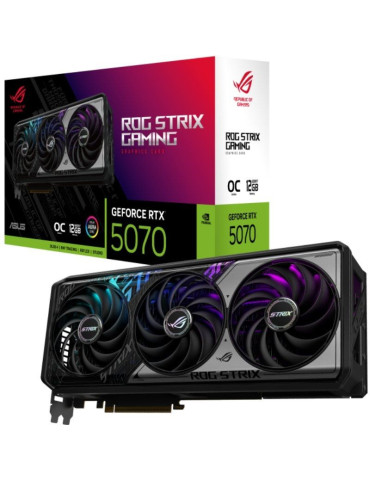 Tarjeta Gráfica Asus ROG Strix OC GeForce RTX 5070/ 12GB GDDR7