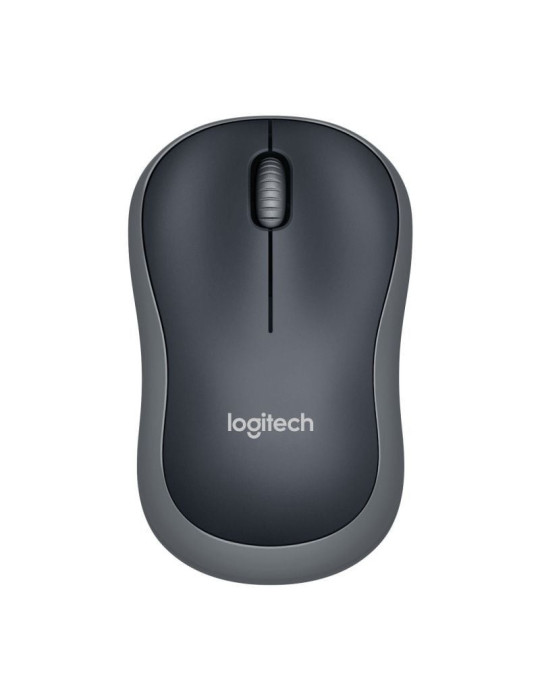 Ratón Inalámbrico Logitech M185/ Hasta 1000 DPI/ Gris