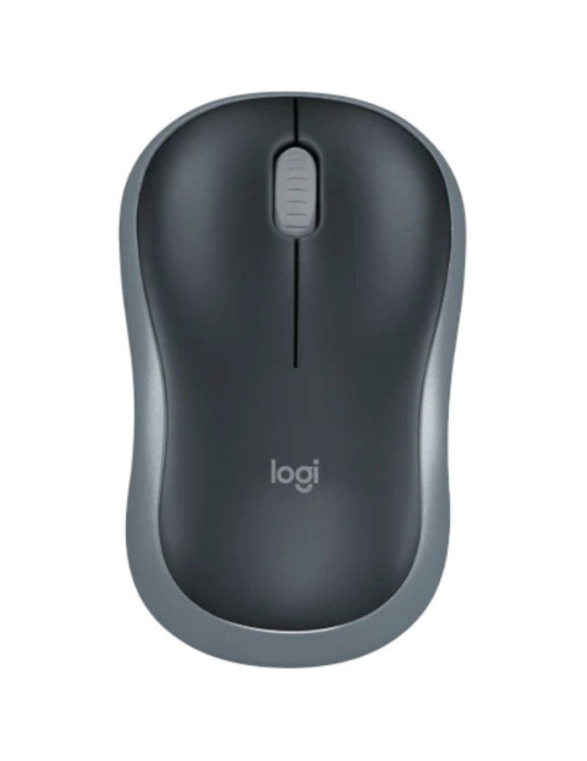 Ratón Inalámbrico Logitech M185/ Hasta 1000 DPI/ Gris