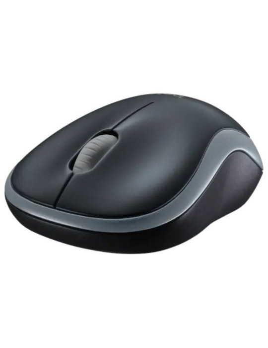 Ratón Inalámbrico Logitech M185/ Hasta 1000 DPI/ Gris