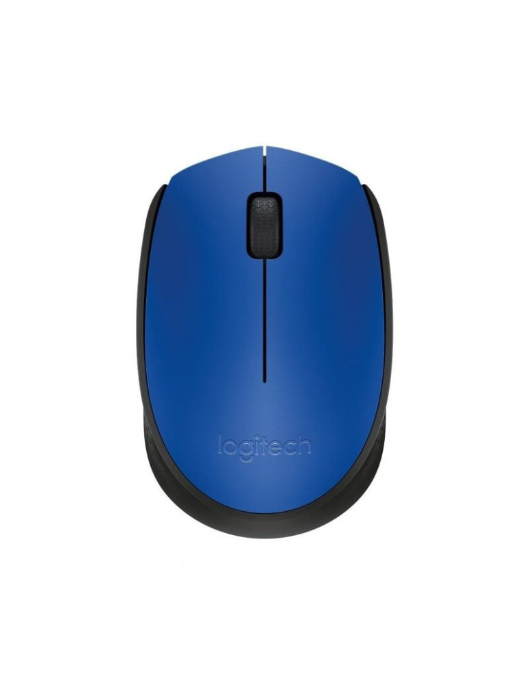 Ratón Inalámbrico Logitech M171/ Hasta 1000 DPI/ Azul