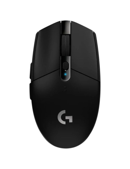 Ratón Gaming Inalámbrico Logitech G305 Lightspeed/ Batería recargable/ Hasta 12000 DPI/ Negro
