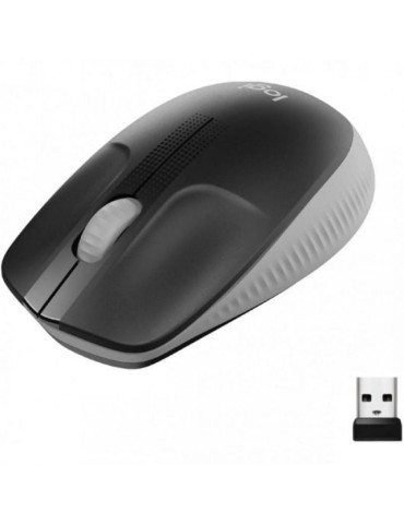 Ratón Inalámbrico Logitech M190/ Hasta 1000 DPI/ Gris Medio 2