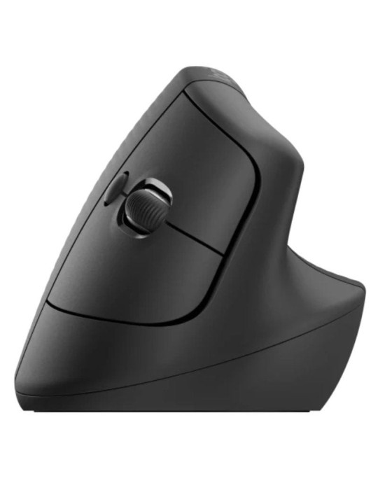 Ratón Vertical Inalámbrico por Bluetooth/ 2.4GHz Logitech Lift Vertical Ergonomic Mouse/ Hasta 4000 DPI/ Grafito