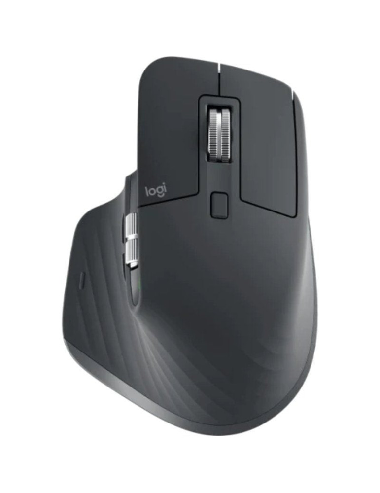 Ratón Ergonómico Inalámbrico por Bluetooth Logitech MX Master 3S For Business/ Batería recargable/ Hasta 8000 DPI/ Grafito