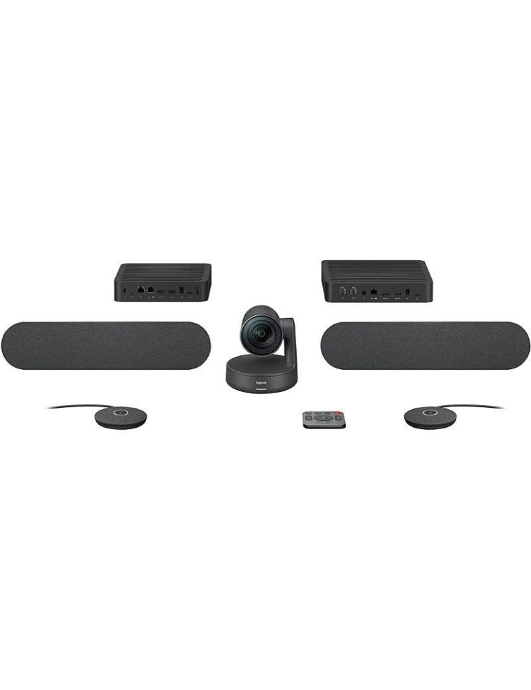 Sistema de Videoconferencia Logitech Rally Plus/ Campo de Visión 82 / 4K