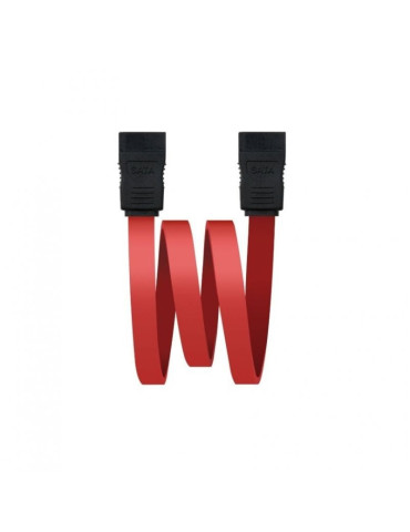 Cable SATA Nanocable 10.18.0101-OEM/ SATA Hembra - SATA Hembra/ 50cm/ Rojo 2