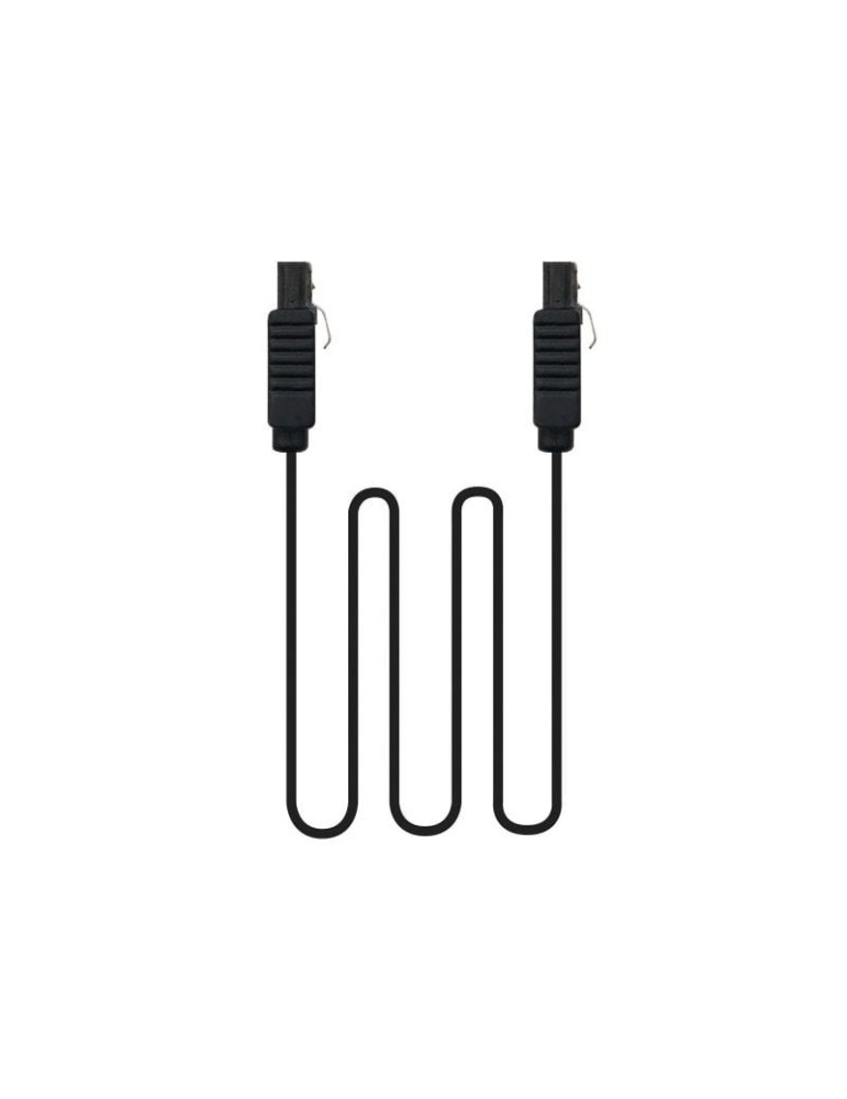 Cable SATA III Nanocable 10.18.1001-BK/ 50cm/ Negro