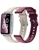 Smartwatch SPC Duo Fit/ Notificaciones/ Frecuencia Cardíaca/ Blanco