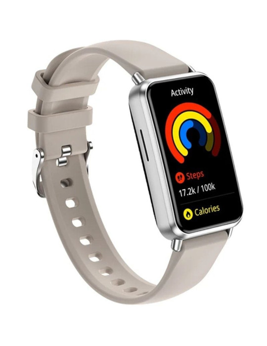 Smartwatch SPC Duo Fit/ Notificaciones/ Frecuencia Cardíaca/ Blanco