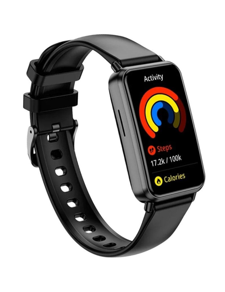 Smartwatch SPC Duo Fit/ Notificaciones/ Frecuencia Cardíaca/ Negro Oscuro