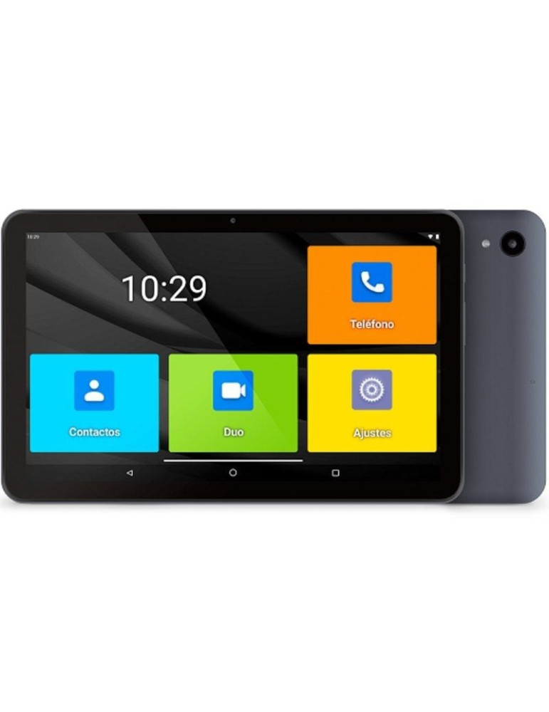Tablet SPC Gravity 3 Senior 10.35"/ 4GB/ 64GB/ Quadcore/ 4G/ Funda Incluida/ Negra
