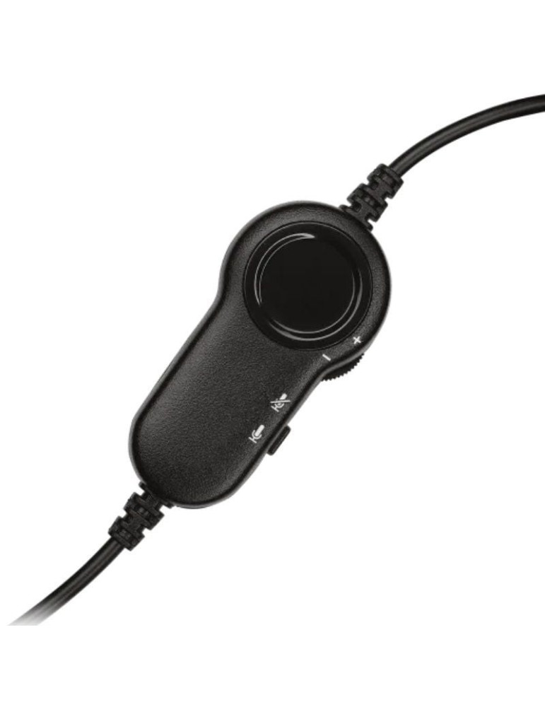 Auriculares Logitech H151/ con Micrófono/ Jack 3.5/ Negros