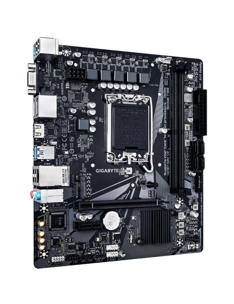 Placa Base Gigabyte H610M S2H V2 Socket 1700/ DDR5/ PCIe 4.0/ Micro ATX