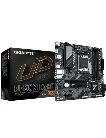 Placa Base Gigabyte B650M D3HP Socket AM5/ DDR5/ PCIe 4.0/ Micro ATX