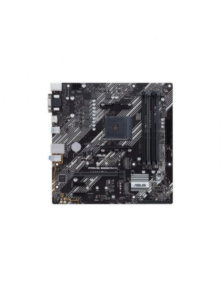 Placa Base Asus Prime B550M-K Socket AM4/ DDR4/ PCIe 4.0/ Micro ATX