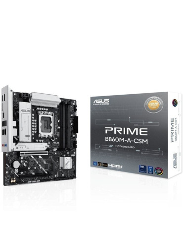 Placa Base Asus Prime B860M-A CSM Socket 1851/ DDR5/ PCIe 5.0/ Micro ATX