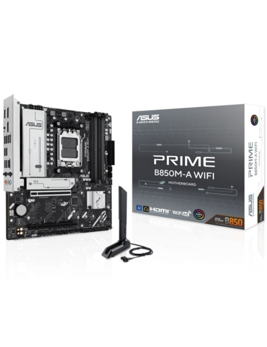 Placa Base Asus Prime B850M-A WIFI Socket AM5/ DDR5/ PCIe 5.0/ Micro ATX