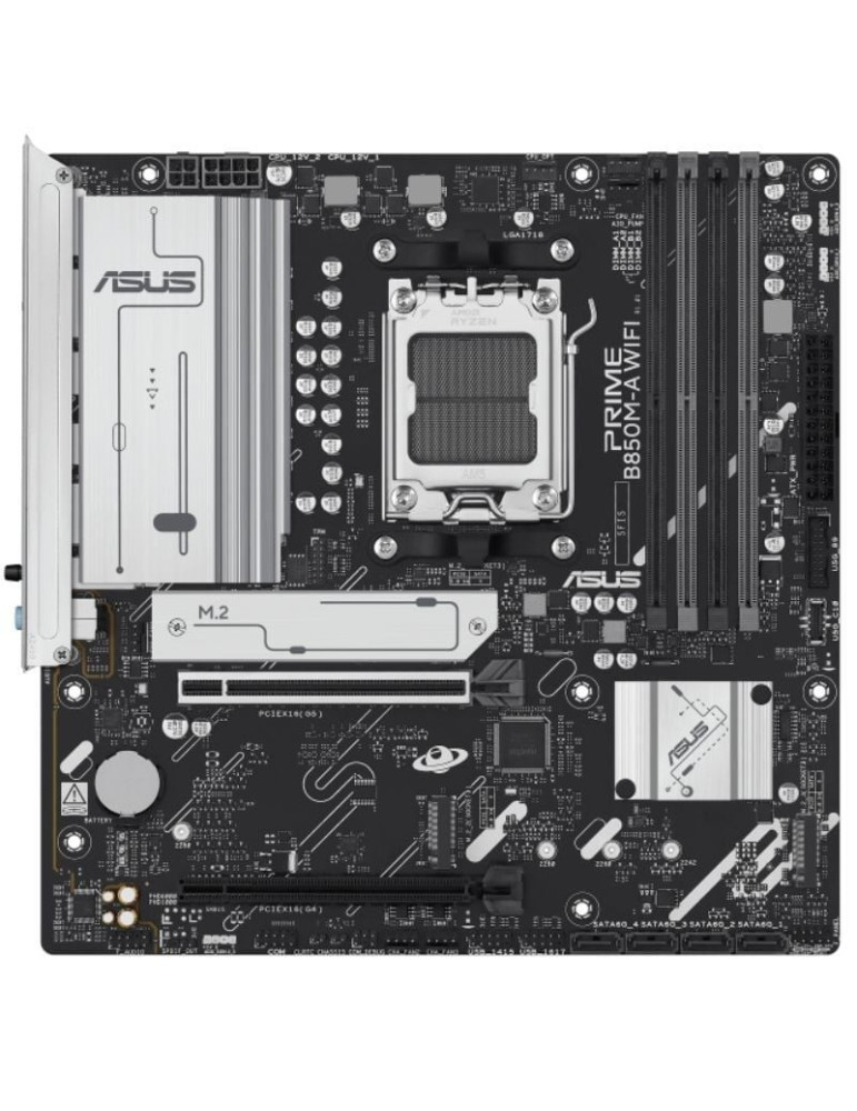Placa Base Asus Prime B850M-A WIFI Socket AM5/ DDR5/ PCIe 5.0/ Micro ATX