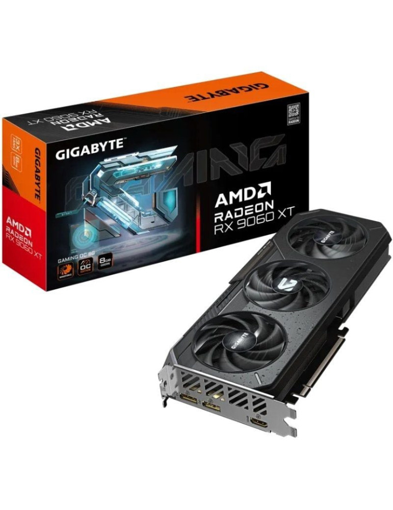 Tarjeta Gráfica Gigabyte Radeon RX 9060XT Gaming OC/ 8GB GDDR6