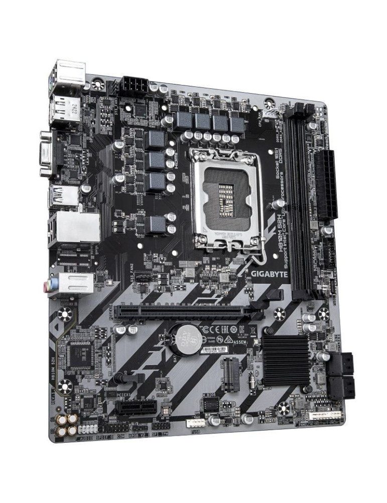 Placa Base Gigabyte H810M S2H Socket 1851/ DDR5/ PCIe 4.0/ Micro ATX