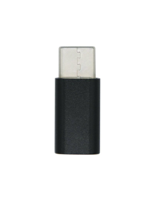 Adaptador USB 2.0 Tipo-C Aisens A108-0414/ USB Tipo-C Macho - Micro USB Hembra