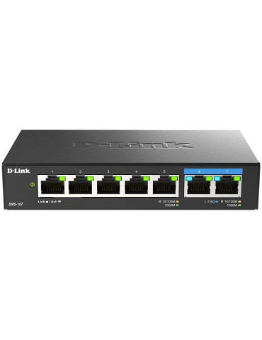 Switch D-Link DMS-107 7 Puertos/ RJ-45 10/100/1000