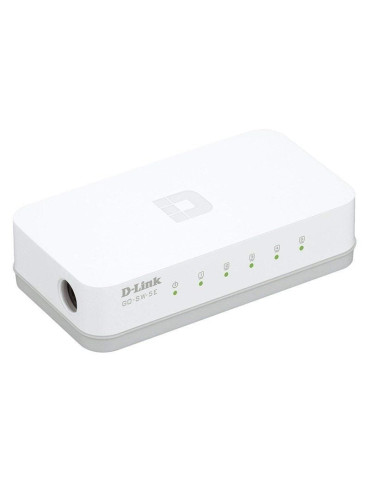 Switch D-Link GO-SW-5E 5 Puertos/ RJ-45 10/100 2