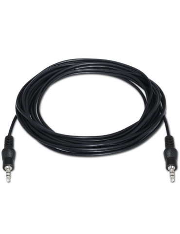 Cable Estéreo Aisens A128-0143/ Jack 3.5 Macho - Jack 3.5 Macho/ Hasta 0.1W/ 3m/ Negro 2