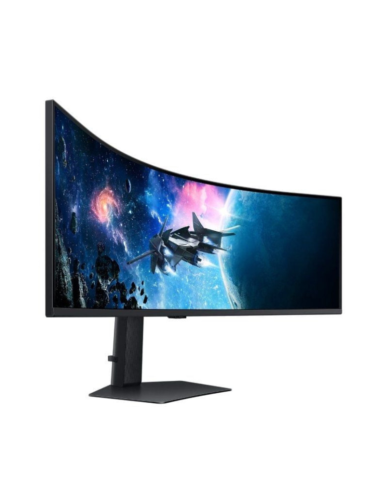 Monitor Gaming Ultrapanorámico Curvo Samsung Odyssey G9 S49CG954EU 49"/ Dual QHD/ 1ms/ 240Hz/ VA/ Regulable en altura/ Negro