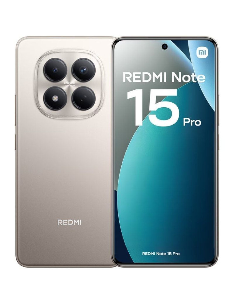 Smartphone Xiaomi Redmi Note 15 Pro 8GB/ 256GB/ 6.83"/ Titanio