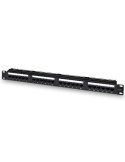 Patch Panel Aisens A141-0509/ 24 Puertos/ Cat.6/ Altura 1U/ Gestión de Cables