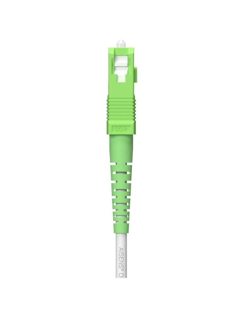 Cable de Fibra Óptica G657A2 3.0 9/125 SMF Aisens A152-0615/ LSZH/ 60m/ Blanco