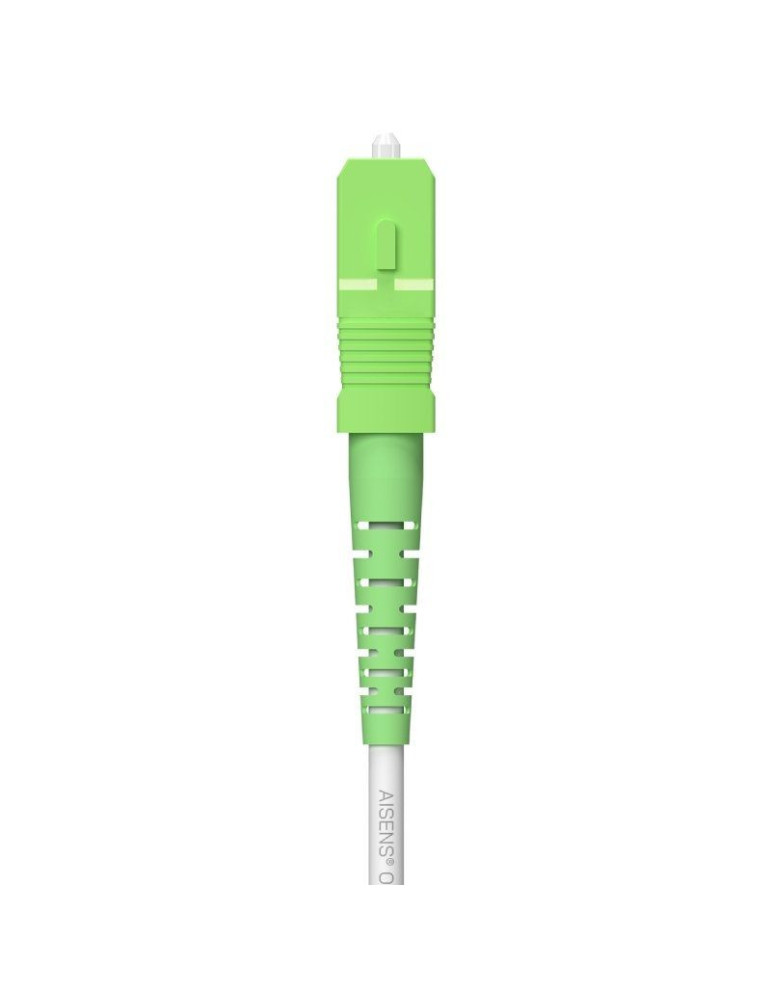 Cable de Fibra Óptica G657A2 3.0 9/125 SMF Aisens A152-0615/ LSZH/ 60m/ Blanco