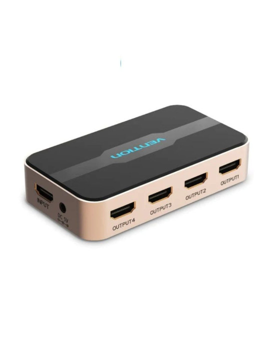 Duplicador HDMI Vention ACCG0-EU/ 4x HDMI Hembra - HDMI Macho