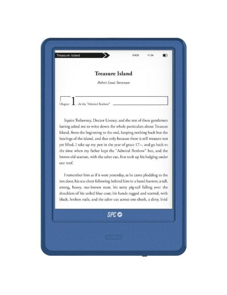Libro Electrónico SPC Dickens Light 2 Pro/ 6"/ Tinta Electrónica/ Azul