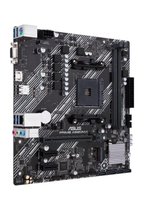 Placa Base Asus Prime A520M-K Socket AM4/ DDR4/ PCIe 3.0/ Micro ATX