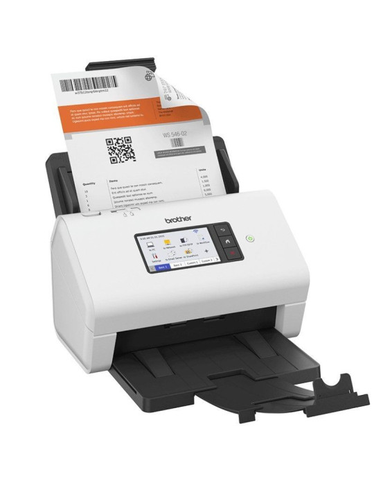 Escáner Documental Brother ADS-4900W con Alimentador de Documentos ADF/ Doble cara