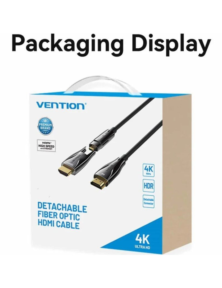 Cable HDMI Vention ALPBL/ HDMI Macho - Micro HDMI Macho/ HDMI Macho/ 10m/ Negro