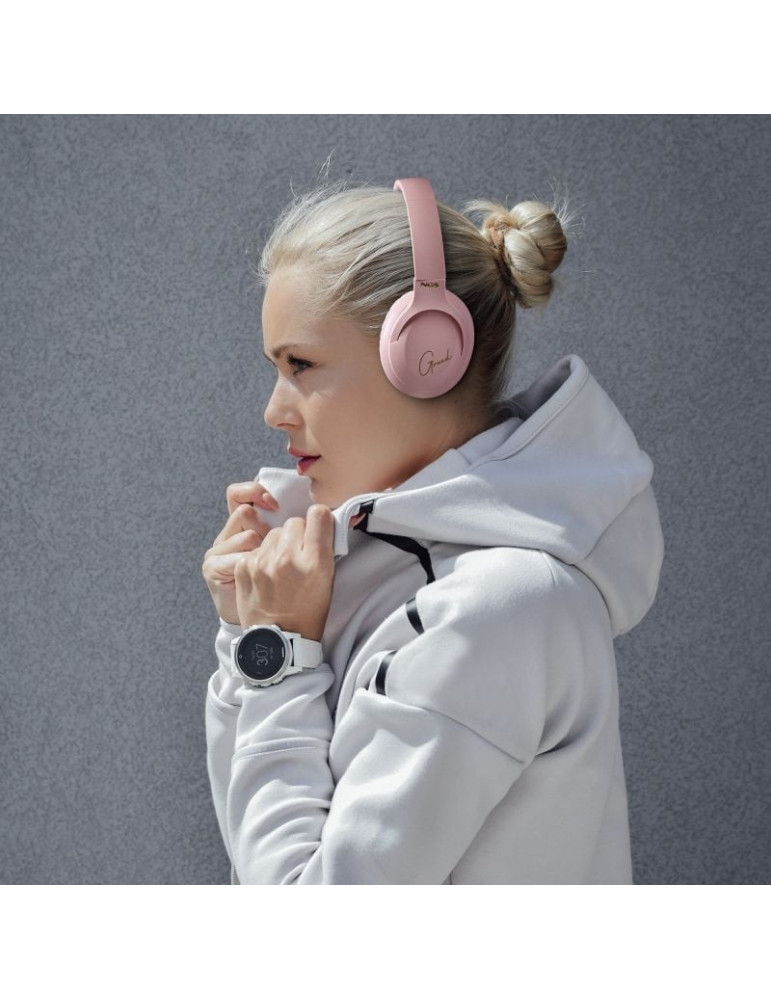 Auriculares Inalámbricos NGS Artica Greed/ con Micrófono/ Bluetooth/ Rosas