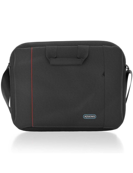 Maletín Aisens ASBG-BC023-BK para Portátiles hasta 15.6"/ Negro