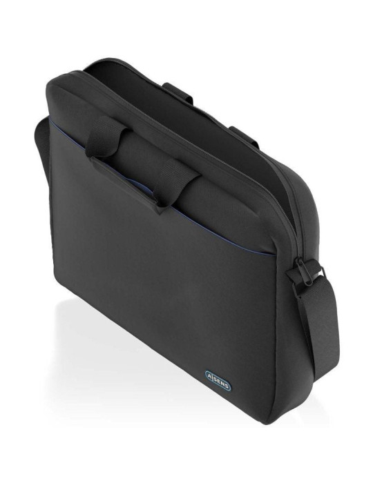 Maletín Aisens ASBG-BC024-BK para Portátiles hasta 15.6"/ Negro